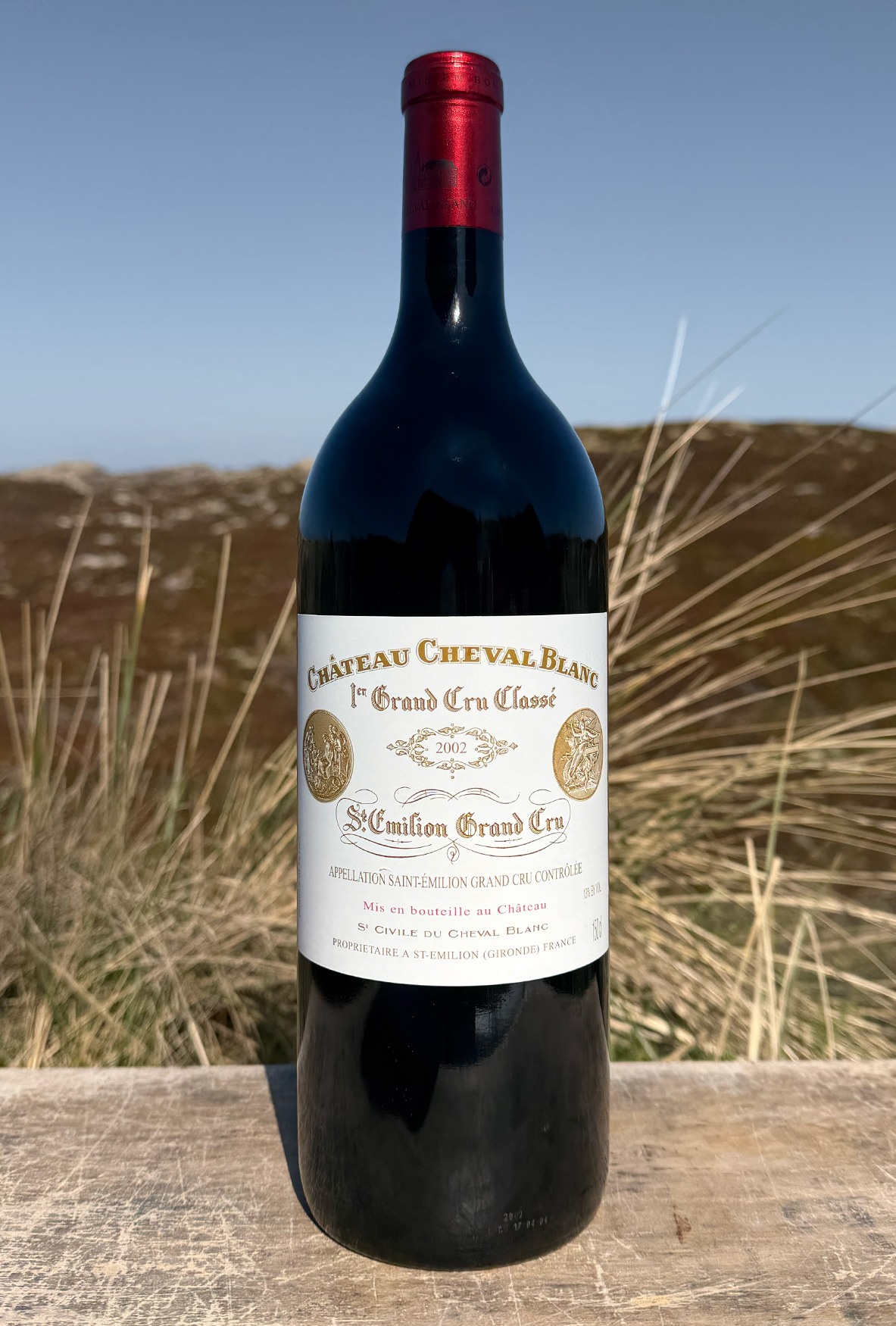 2002 Château Cheval Blanc 1er Grand Cru Classé A Magnum 2002 Château Cheval Blanc 1er Grand Cru Classé A Magnum