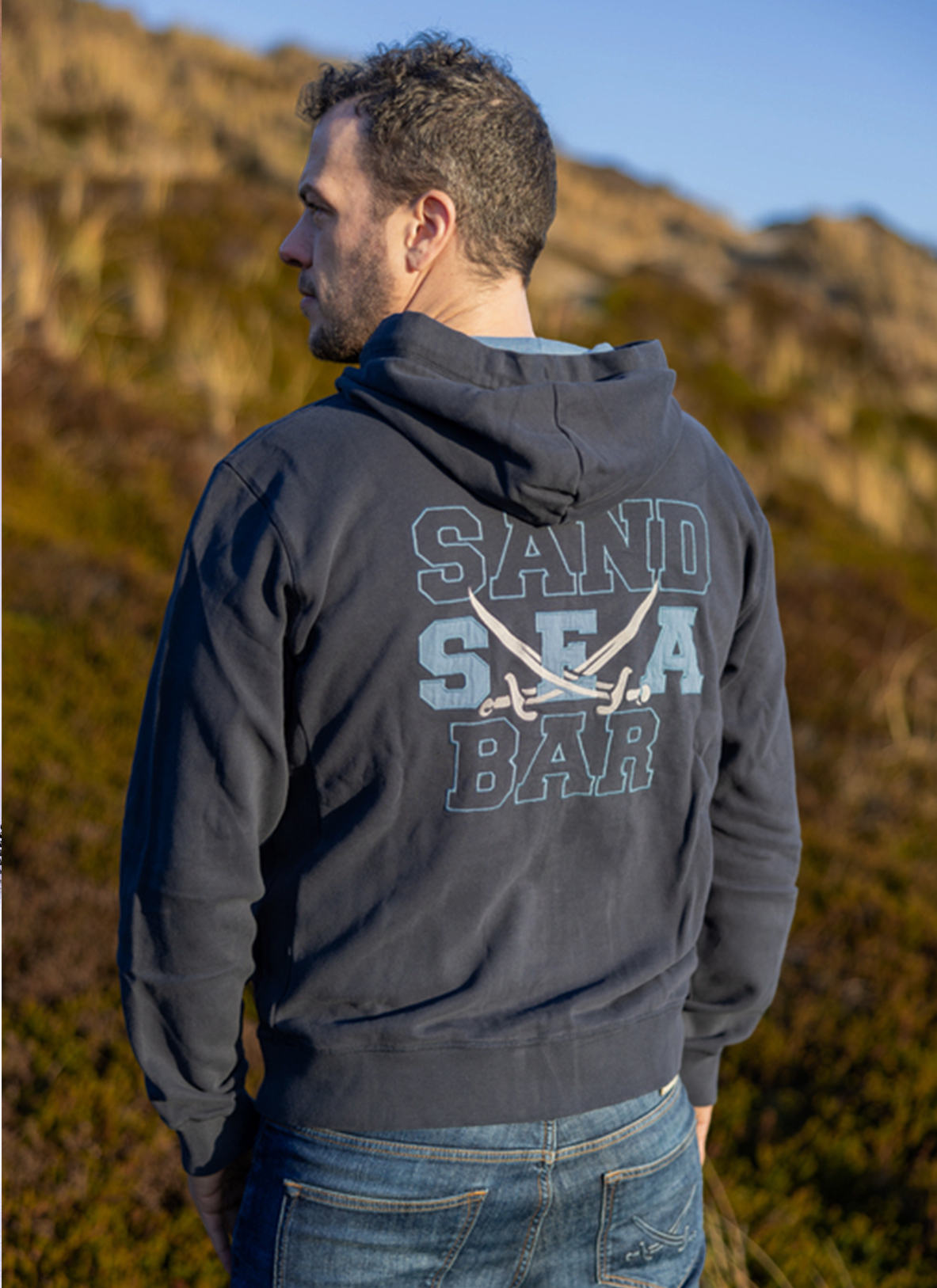 Ziphoody Modell Sand Sea Bar, navy, M Ziphoody Modell Sand Sea Bar, navy, M