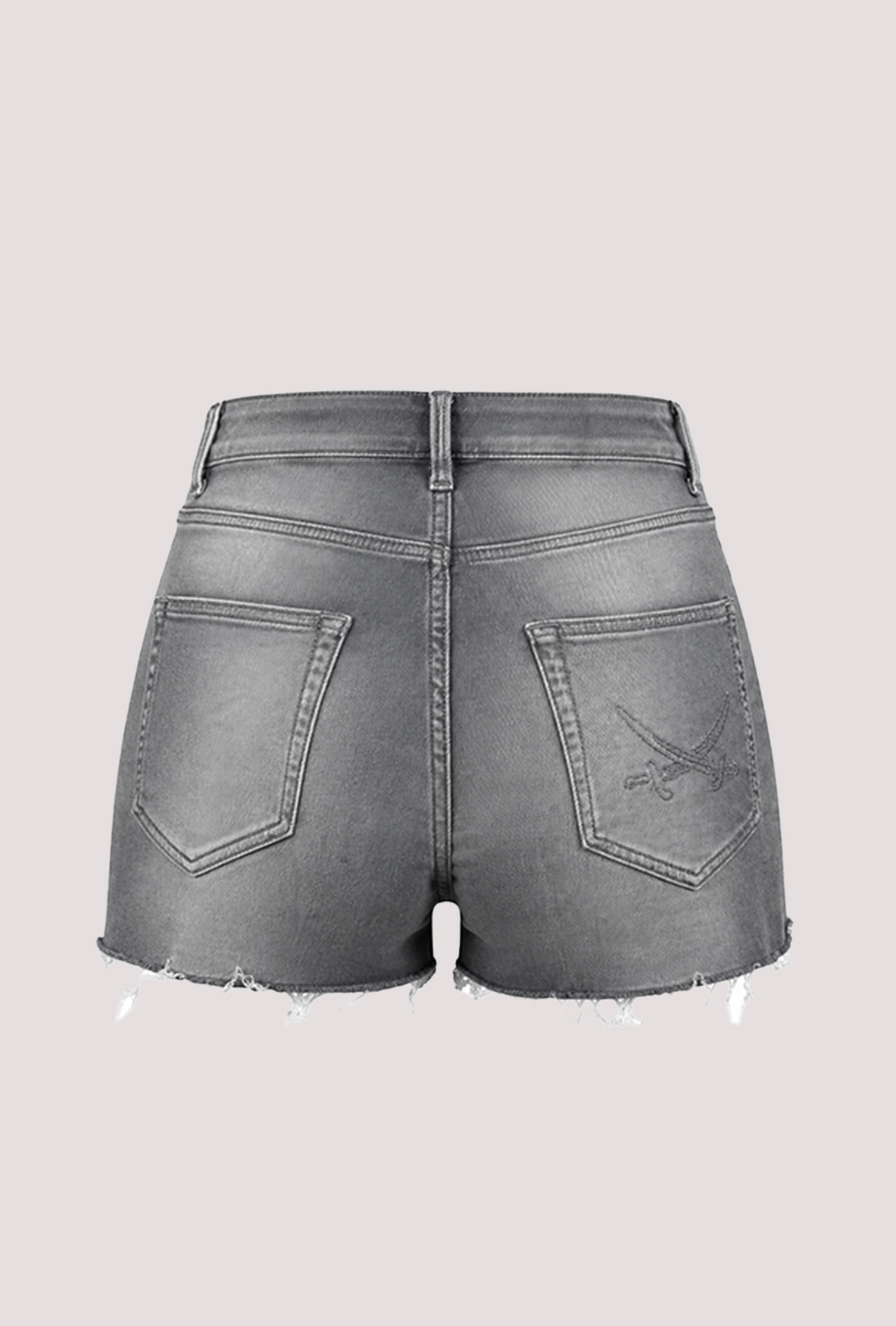 Jeansshorts Modell Amy, grey, XL Jeansshorts Modell Amy, grey, XL