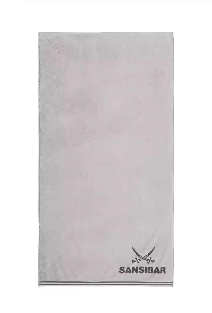Sansibar Handtuch Doubleface 50x100cm, silber/anthra Sansibar Handtuch Doubleface 50x100cm, silber/anthra