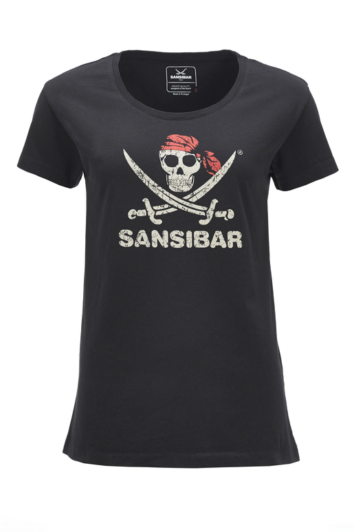 Damen T-Shirt Modell Skull, black, 3XL Damen T-Shirt Modell Skull, black, 3XL