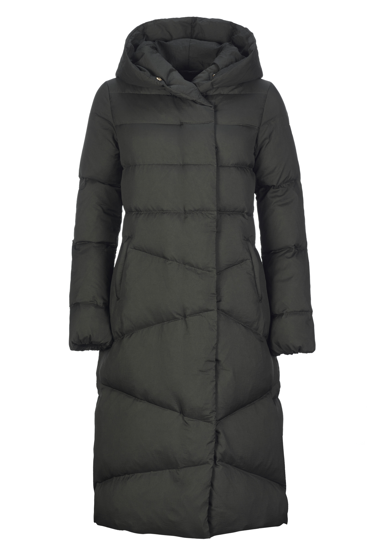 Daunen Mantel, olive, XS Daunen Mantel, olive, XS