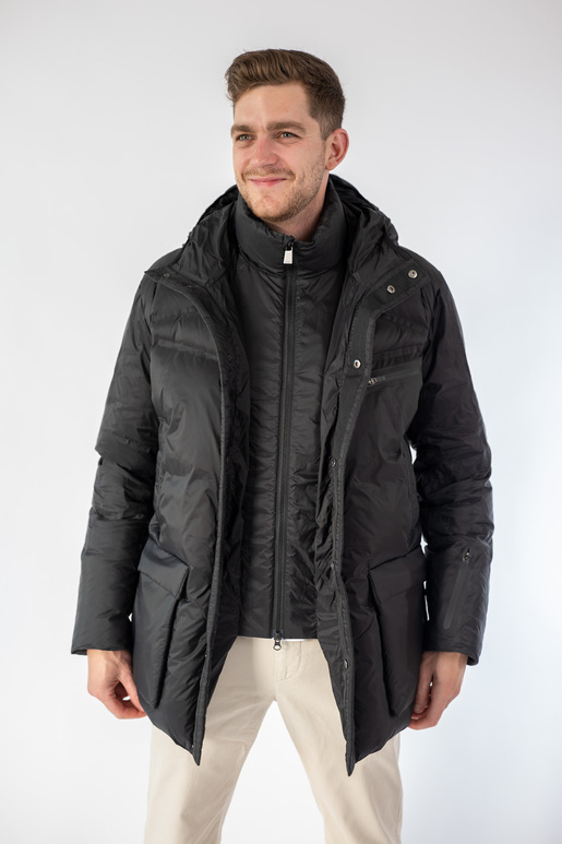 Daunenjacke Modell Herbert, black, M Daunenjacke Modell Herbert, black, M