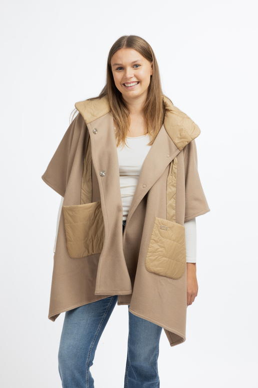 Cape Modell Olga, cappuccino, one size Cape Modell Olga, cappuccino, one size
