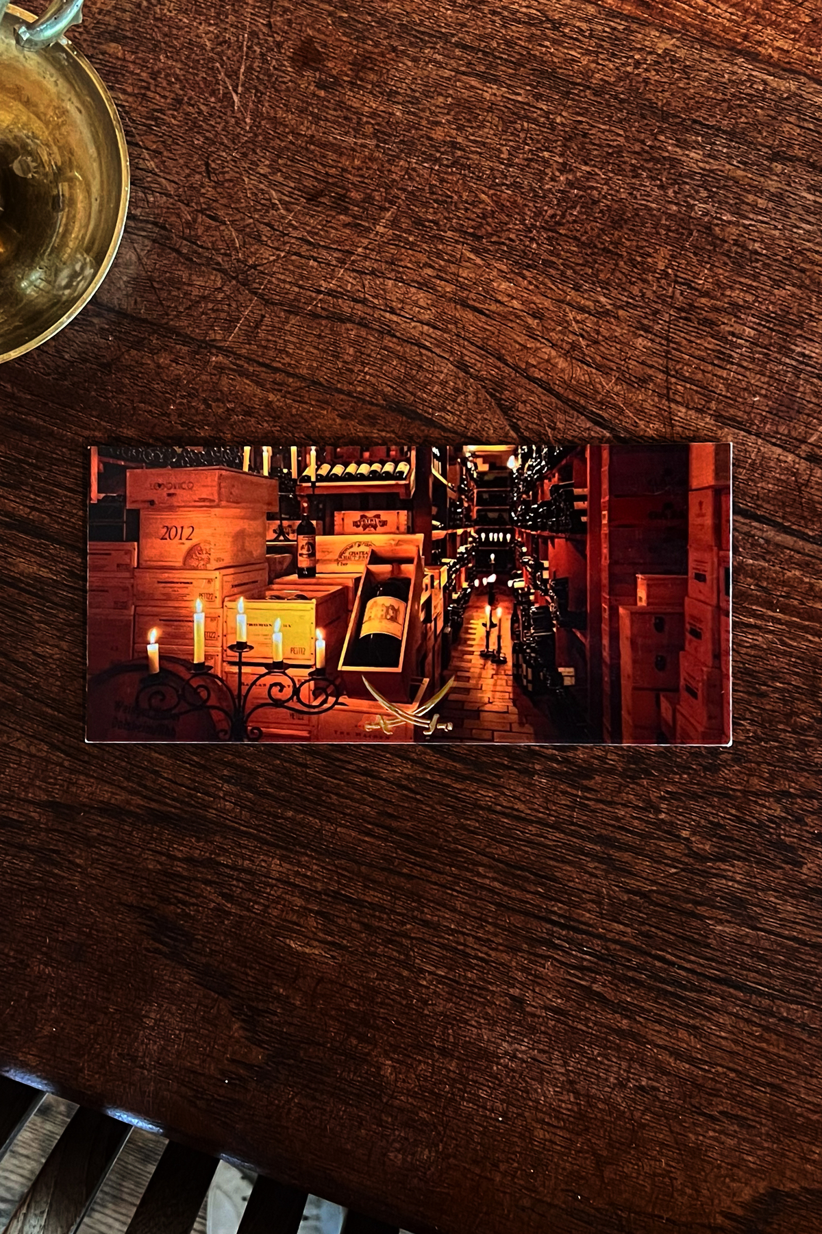 Grußkarte Sansibar Weinkeller Grußkarte Sansibar Weinkeller