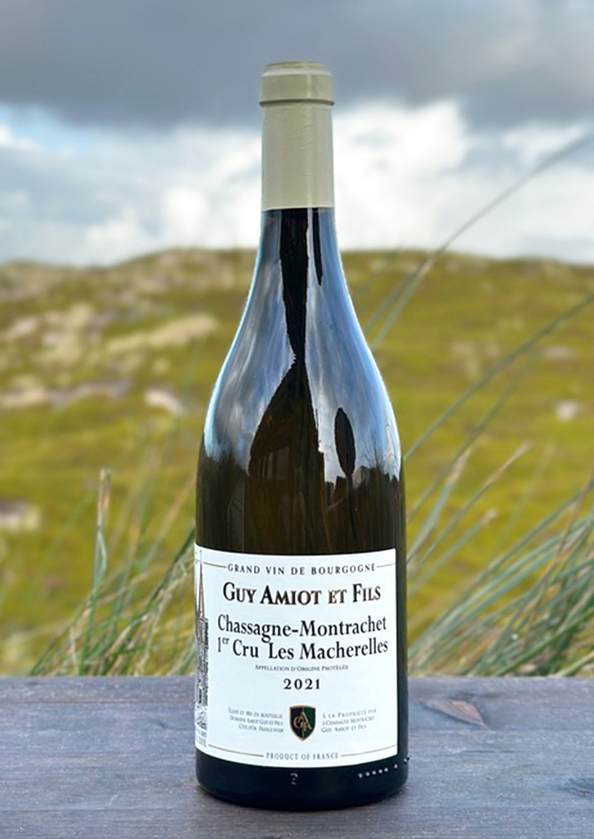 2021 Guy Amiot Chassagne Montrachet 1er Cru Les Macherelles 0,75l  2021 Guy Amiot Chassagne Montrachet 1er Cru Les Macherelles 0,75l