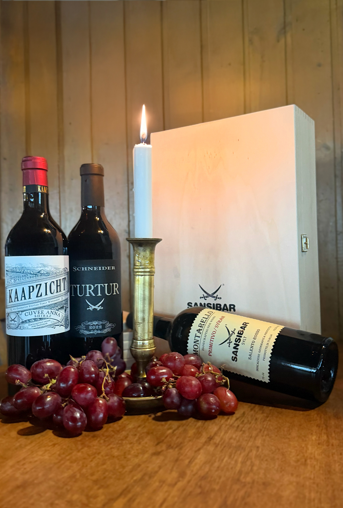 Only Sansibar Rotwein Trio Only Sansibar Rotwein Trio