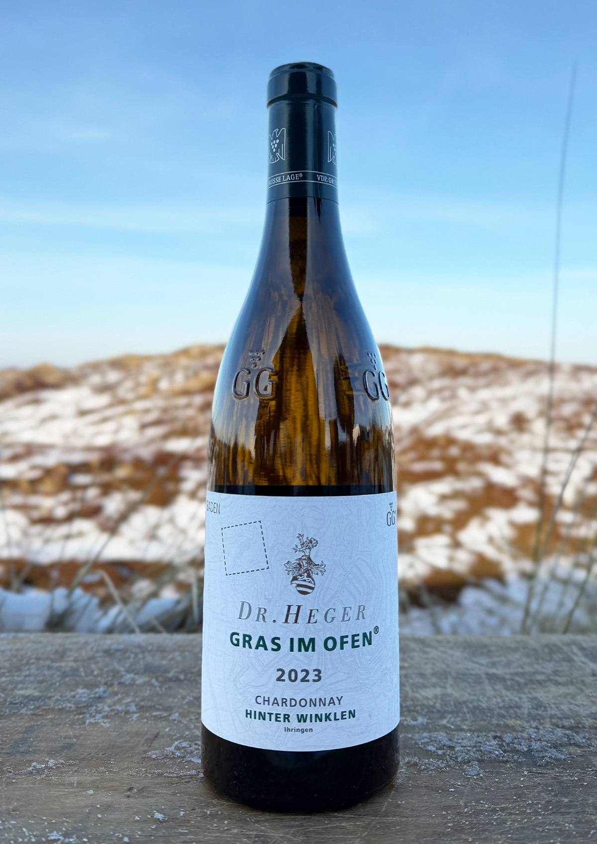 2023 Heger Chardonnay Gras im Ofen GG Ihriger Winklerberg 0,75l 2023 Heger Chardonnay Gras im Ofen GG Ihriger Winklerberg 0,75l