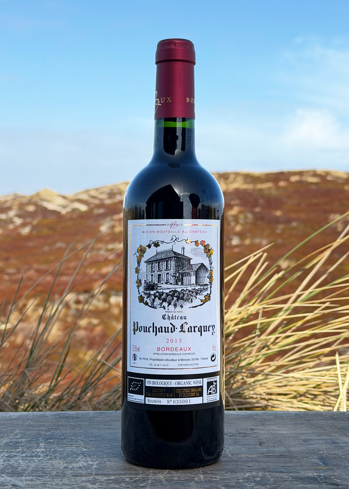 2015 Pouchaud-Larquey Bordeaux Rouge 0,75l 2015 Pouchaud-Larquey Bordeaux Rouge 0,75l