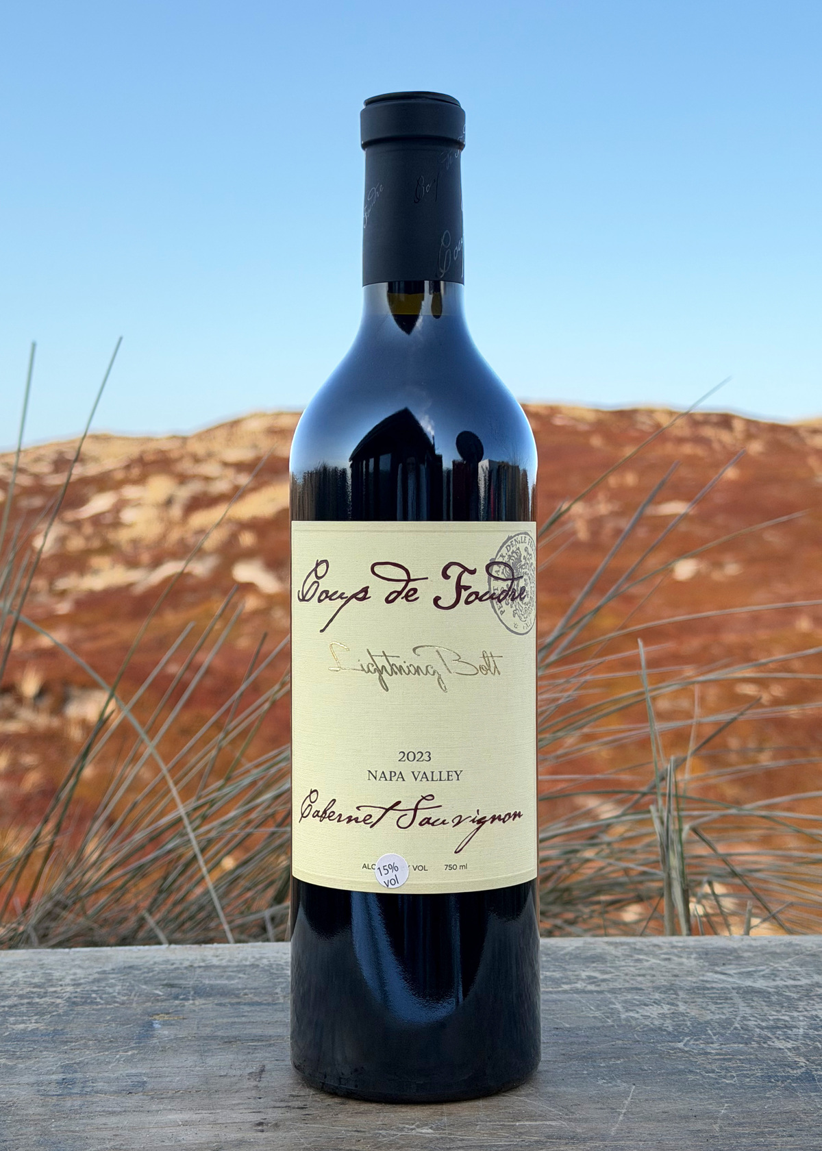 2023 Coup de Foudre Lightning Bolt Cabernet Sauvignon 0,75l 2023 Coup de Foudre Lightning Bolt Cabernet Sauvignon 0,75l