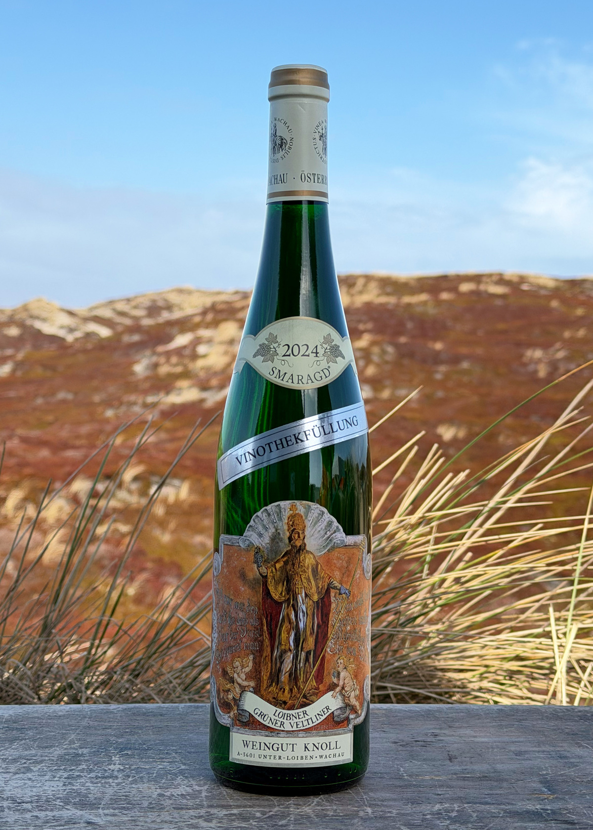 2024 Knoll Grüner Veltiner Vinothek- füllung Smaragd 0,75l 2024 Knoll Grüner Veltiner Vinothek- füllung Smaragd 0,75l