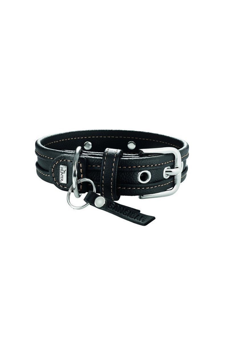 Hunter Halsband Sansibar Spezial, schwarz/schwarz, Gr. 55cm Hunter Halsband Sansibar Spezial, schwarz/schwarz, Gr. 55cm