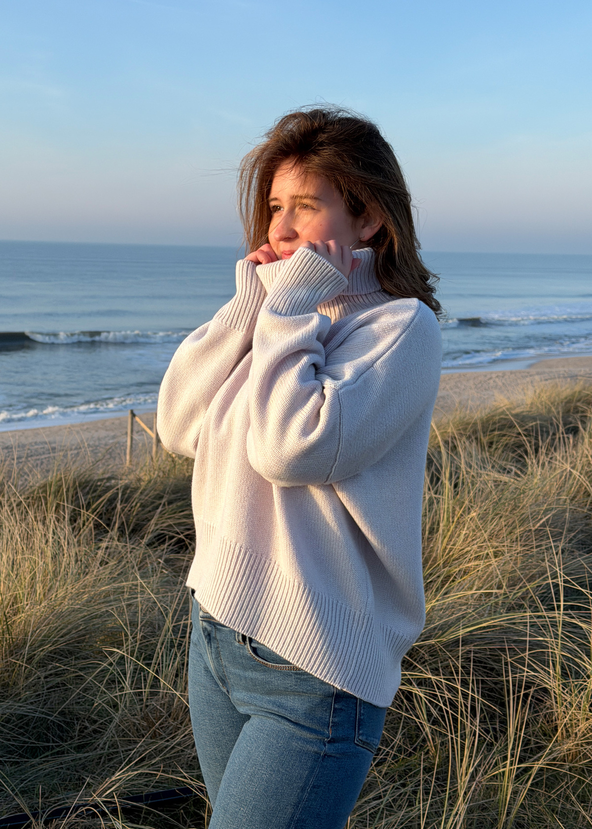 Kaschmir Rollkragenpullover , LIGHT ROSE, ONE SIZE Kaschmir Rollkragenpullover , LIGHT ROSE, ONE SIZE