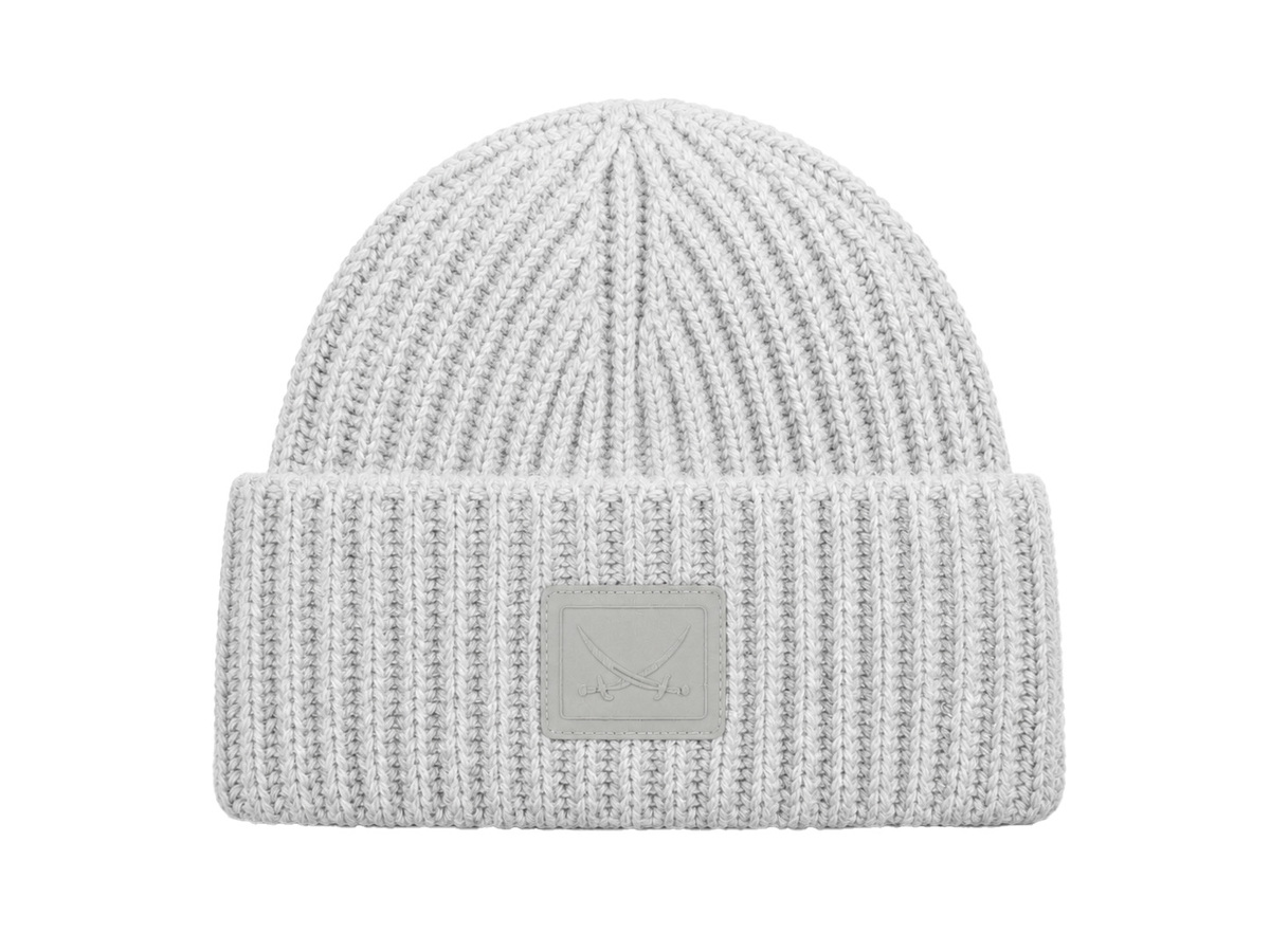 Kaschmir Beanie Modell Corto, light greymelange, one size Kaschmir Beanie Modell Corto, light greymelange, one size