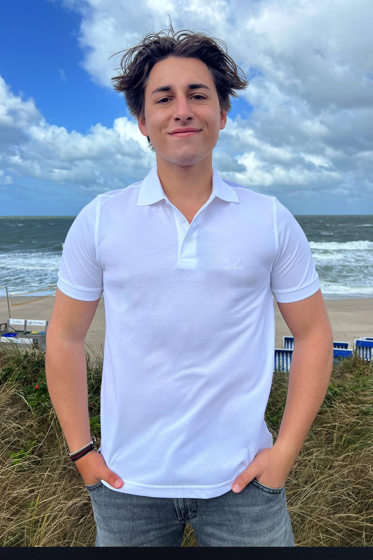 Herren Polo kurzarm Art. PIMA , WHITE, XS Herren Polo kurzarm Art. PIMA , WHITE, XS