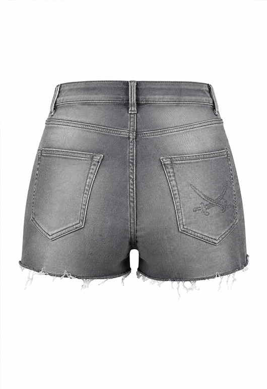 Jeansshorts Modell Amy, grey, XL Jeansshorts Modell Amy, grey, XL