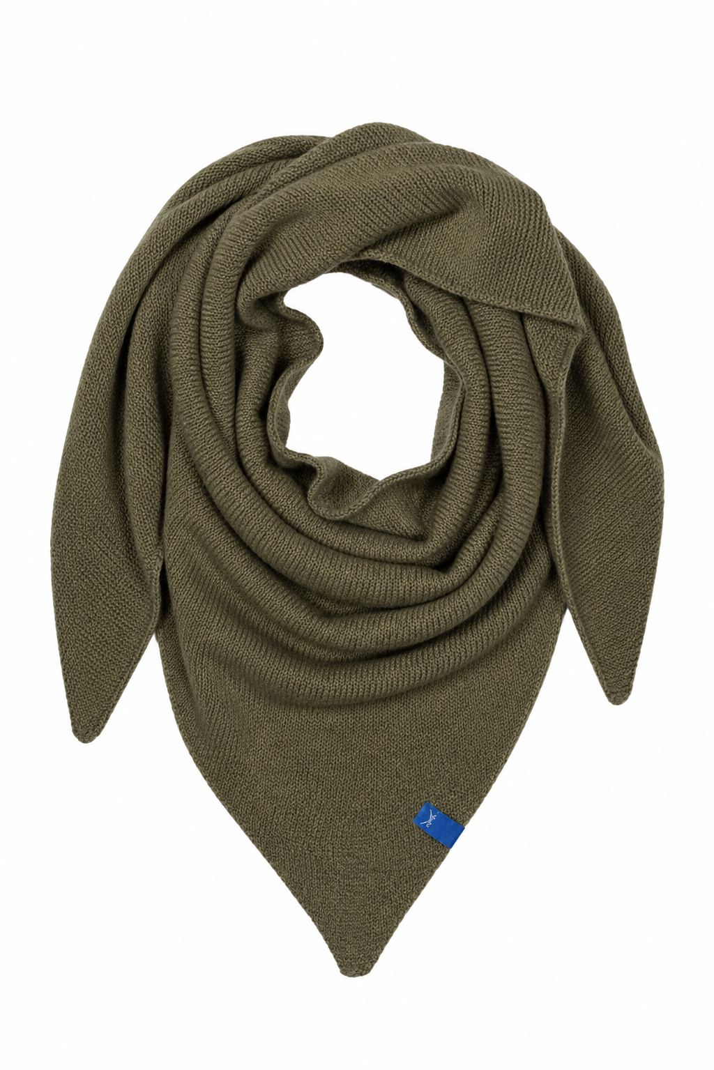 Kaschmir Dreieckstuch Koll, dark olive, one size Kaschmir Dreieckstuch Koll, dark olive, one size