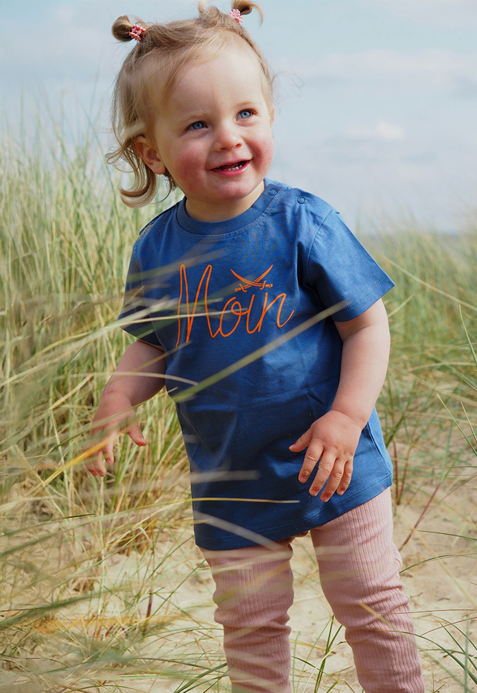 T-Shirt Modell Moin, indigo, 86/92 T-Shirt Modell Moin, indigo, 86/92