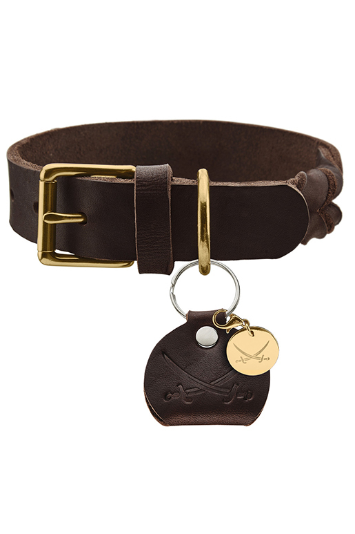 Sansibar Halsband Solid, darkbrown, 65 Sansibar Halsband Solid, darkbrown, 65