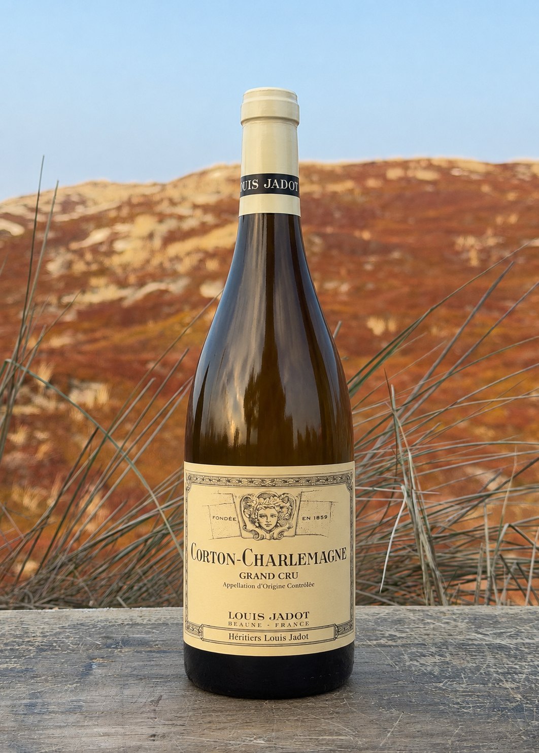 2023 Maison Louis Jadot Corton Charlemagne Grand Cru Domaine des Heritiers 0,75l 2023 Maison Louis Jadot Corton Charlemagne Grand Cru Domaine des Heritiers 0,75l