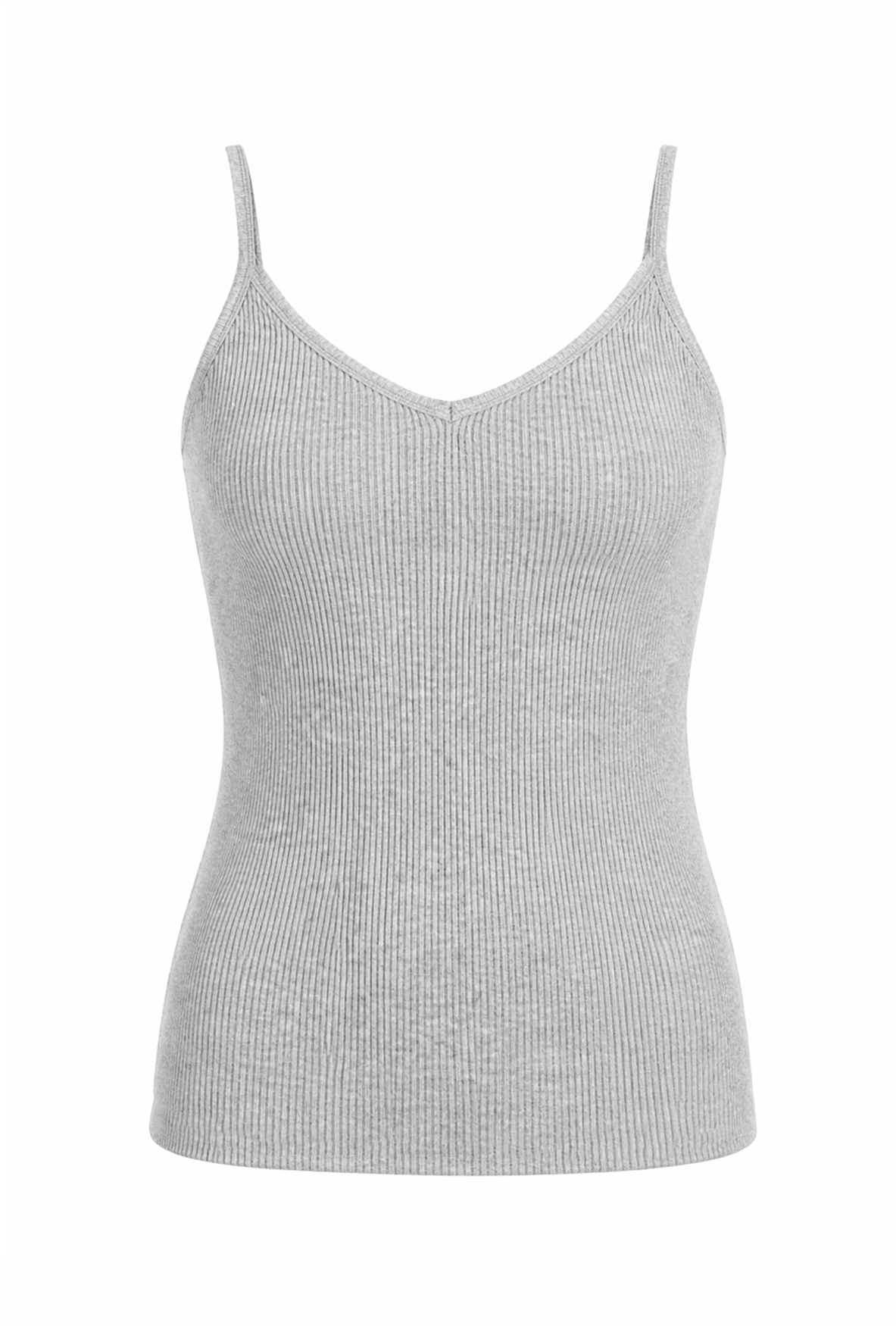 Kaschmir Top Modell Ariana, light greymelange, XL Kaschmir Top Modell Ariana, light greymelange, XL