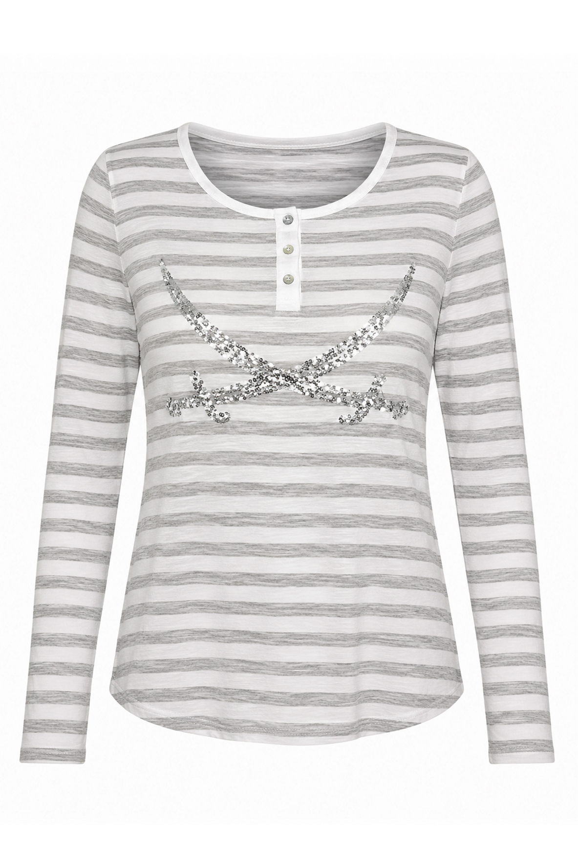 Longsleeve Modell Leni, greige, XXL Longsleeve Modell Leni, greige, XXL