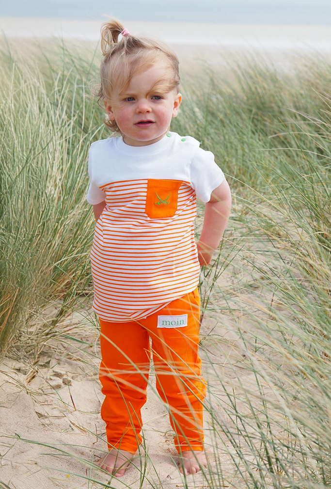 Baby Set Modell Moin , ORANGE, 86/92 Baby Set Modell Moin , ORANGE, 86/92