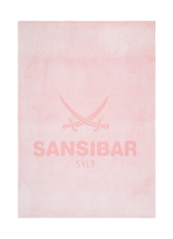 Sansibar Heimdecke Prägung 150x200cm, offwhite/powder pink Sansibar Heimdecke Prägung 150x200cm, offwhite/powder pink
