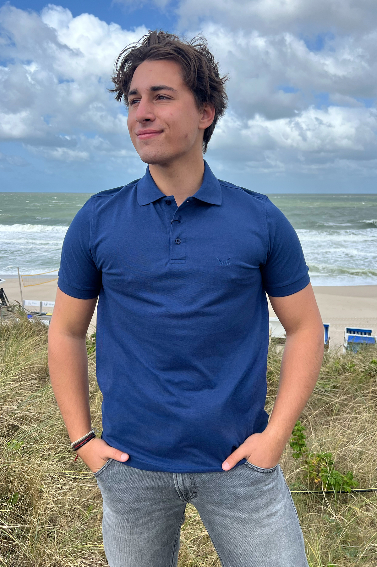 Herren Polo kurzarm Art. PIMA , BLUE, XS Herren Polo kurzarm Art. PIMA , BLUE, XS