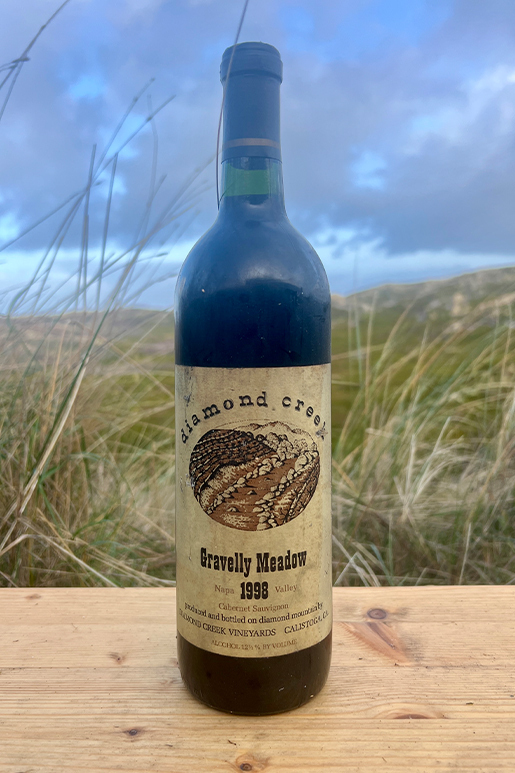 1998 Diamond Creek "Gravelly Meadow" 0,75l  1998 Diamond Creek "Gravelly Meadow" 0,75l