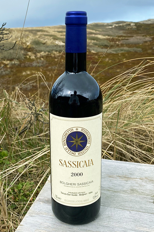 2000 Tenuta San Guido "Sassicaia" 0,75l  2000 Tenuta San Guido "Sassicaia" 0,75l