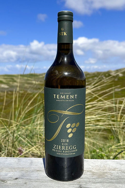 2018 Tement Ried Zieregg Weisser Burgunder 0,75l  2018 Tement Ried Zieregg Weisser Burgunder 0,75l