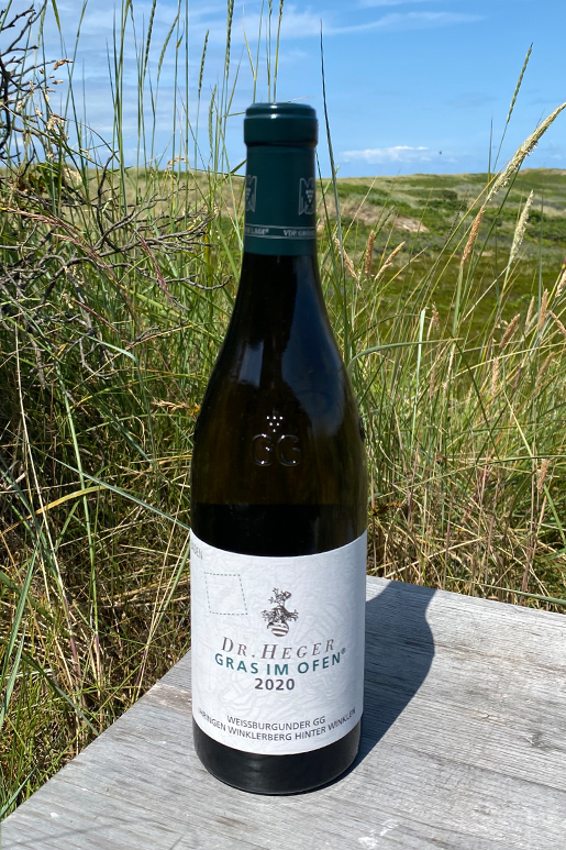 2020 Dr.Heger Weißburgunder Gras im Ofen GG Ihringen Winklerberg 0,75l 2020 Dr.Heger Weißburgunder Gras im Ofen GG Ihringen Winklerberg 0,75l