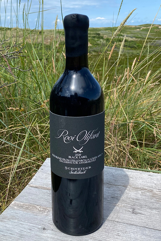 2020 Schneider Rooi Olifant Black Label "only Sansibar" 0,75l  2020 Schneider Rooi Olifant Black Label "only Sansibar" 0,75l
