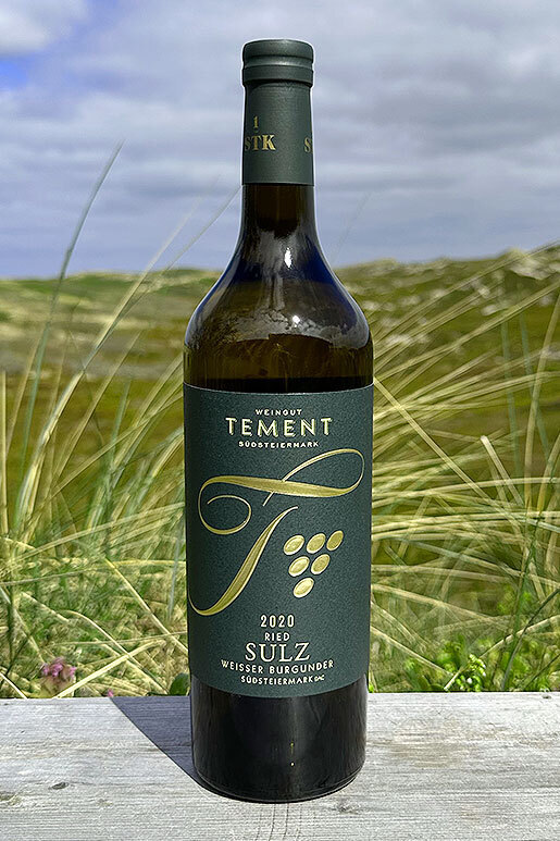 2020 Tement Ried Sulz "Pino T." Weisser Burgunder 0,75l  2020 Tement Ried Sulz "Pino T." Weisser Burgunder 0,75l