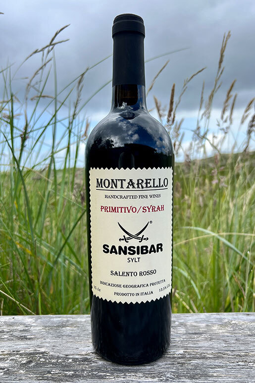 2021 Montarello IGP L'Antesi Primitivo/Syrah "only Sansibar" 0,75l  2021 Montarello IGP L'Antesi Primitivo/Syrah "only Sansibar" 0,75l