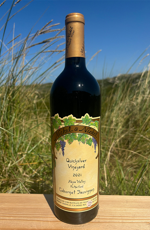 2021 Nickel & Nickel Quicksilver Cabernet Sauvignon 0,75l  2021 Nickel & Nickel Quicksilver Cabernet Sauvignon 0,75l