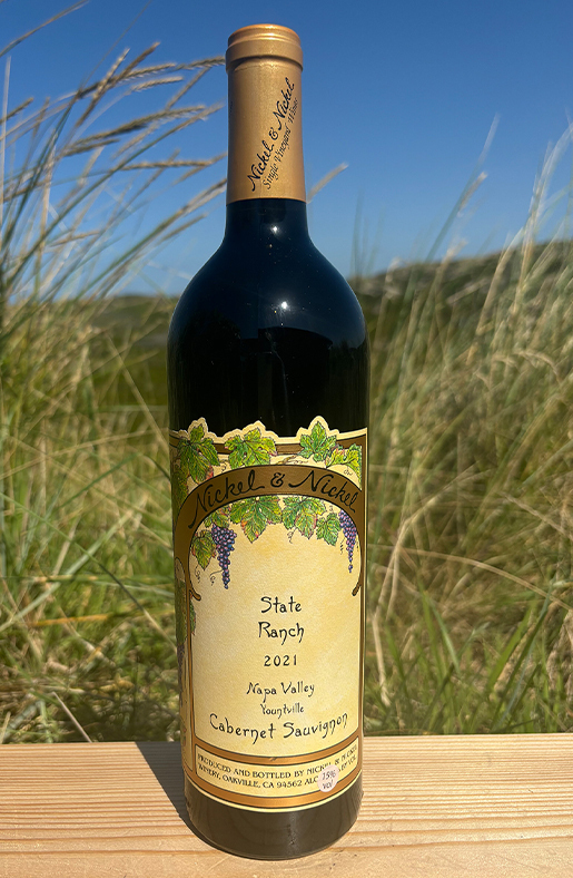 2021 Nickel & Nickel State Ranch Vineyard Cabernet Sauvignon 0,75l  2021 Nickel & Nickel State Ranch Vineyard Cabernet Sauvignon 0,75l