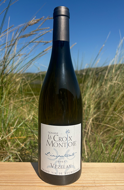 2022 Domaine La Croix Montjoie "L´Impatiente" Vézelay 0,75l  2022 Domaine La Croix Montjoie "L´Impatiente" Vézelay 0,75l