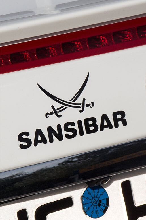 Auto Aufkleber - schwarz, 8x12cm Auto Aufkleber - schwarz, 8x12cm