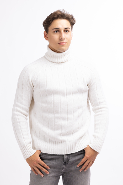 Kaschmir Rolli Modell Carlos, white, M Kaschmir Rolli Modell Carlos, white, M