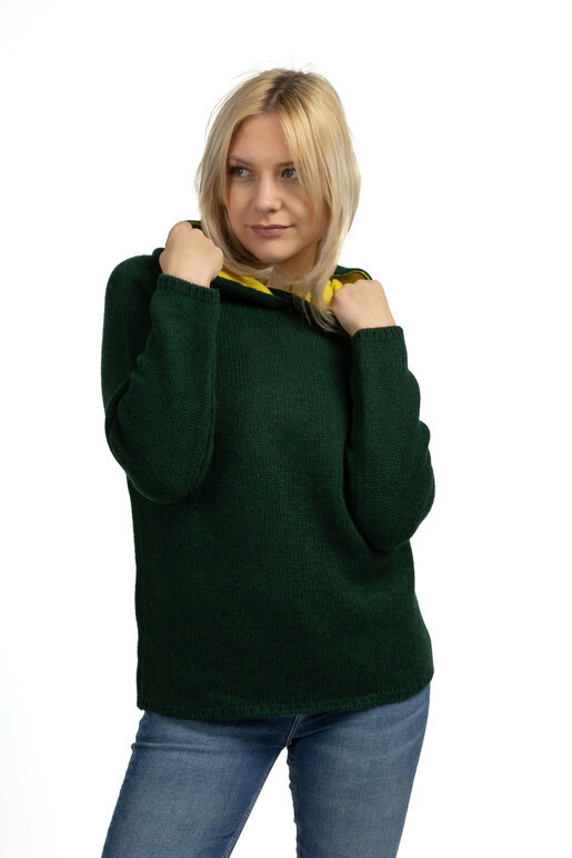 Kaschmir Hoody, dark olive, M Kaschmir Hoody, dark olive, M