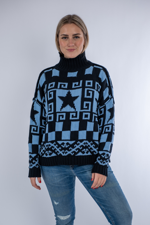 Strickpullover Modell Stella, midnight blue, M Strickpullover Modell Stella, midnight blue, M