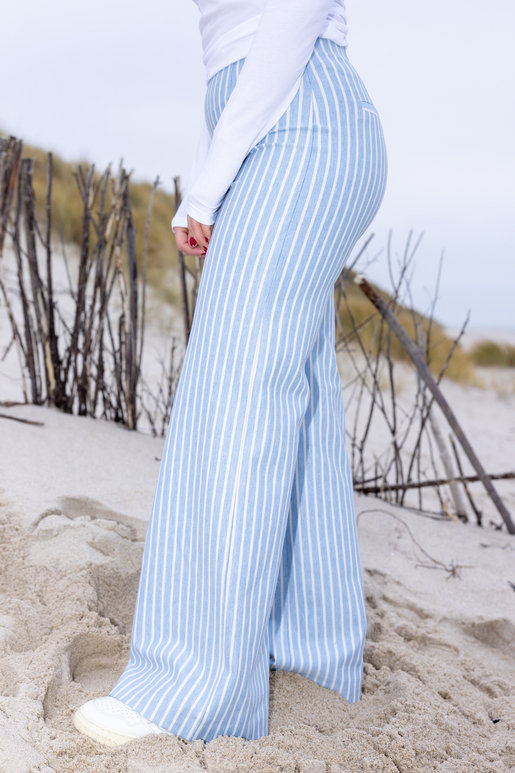 Hose Modell Kimberly Stripes, light blue graphical, 44 Hose Modell Kimberly Stripes, light blue graphical, 44