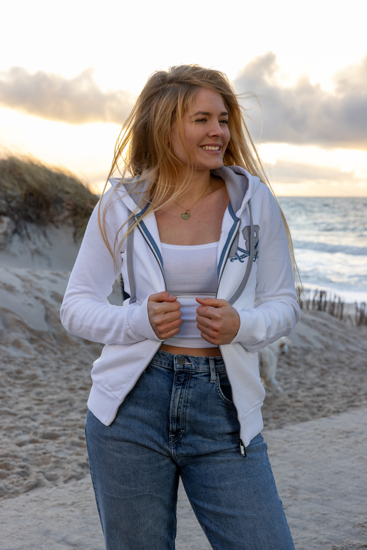 Ziphoody Modell Sand Sea Bar, white, XXS Ziphoody Modell Sand Sea Bar, white, XXS