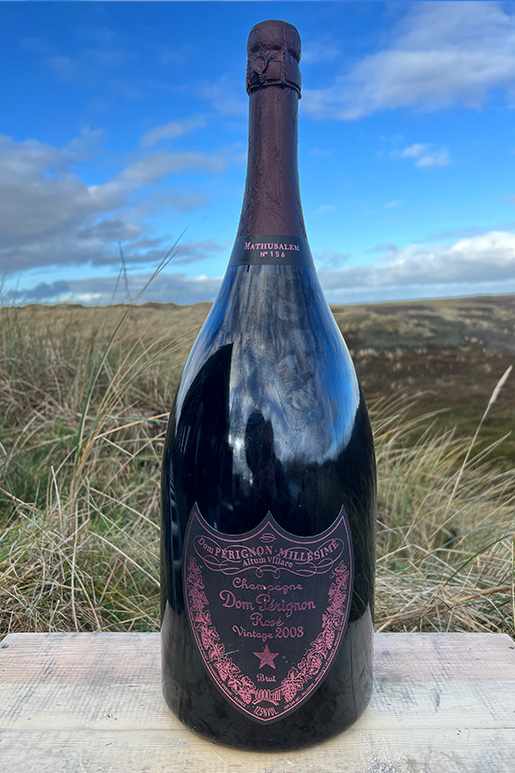 2003er Dom Pérignon Rosé Methusalem  2003er Dom Pérignon Rosé Methusalem