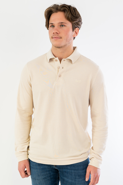 LA Poloshirt Modell Pima Cotton, sand, XL LA Poloshirt Modell Pima Cotton, sand, XL