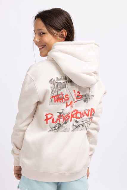 Hoody Modell Playground, sand, 92/98 Hoody Modell Playground, sand, 92/98