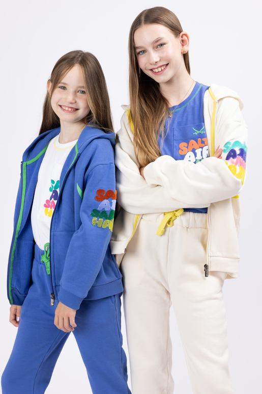 Zipjacke Modell Salty Air, ivory, 116/122 Zipjacke Modell Salty Air, ivory, 116/122