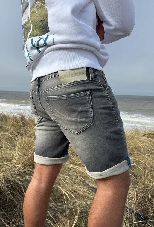 Jeanshorts Modell Allan, grey, 3XL Jeanshorts Modell Allan, grey, 3XL